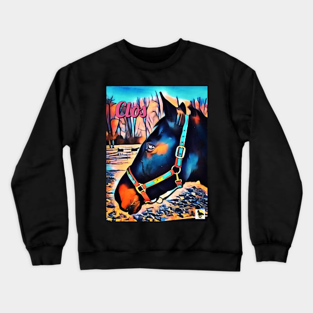 Clos Crewneck Sweatshirt by SunshineHorses